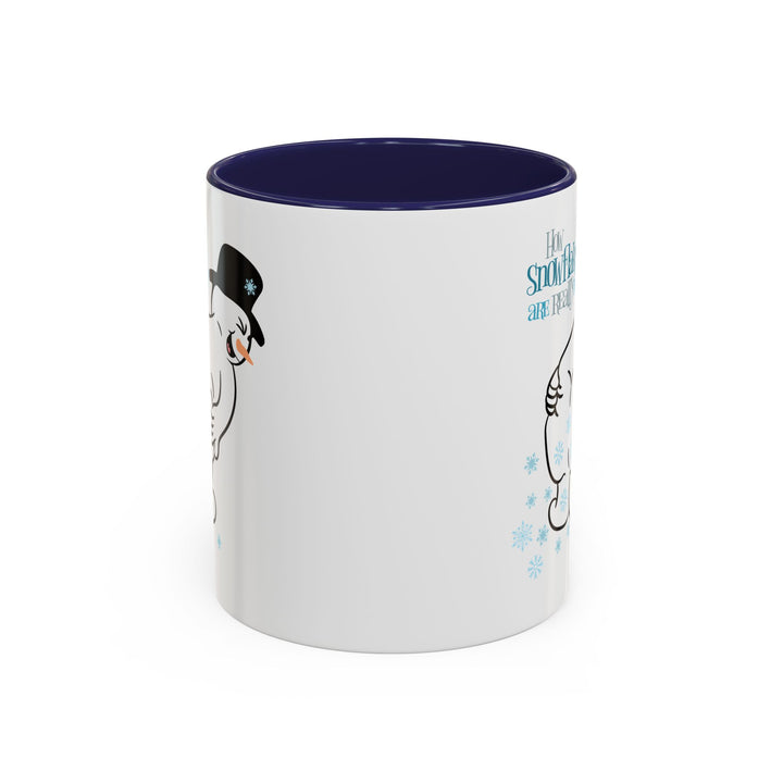 How Snowflakes Are Made - Accent Coffee Mug (11, 15oz)
