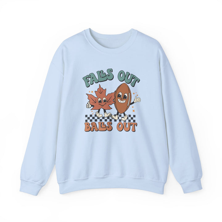 Falls Out Balls Out - Unisex Heavy Blend™ Crewneck Sweatshirt