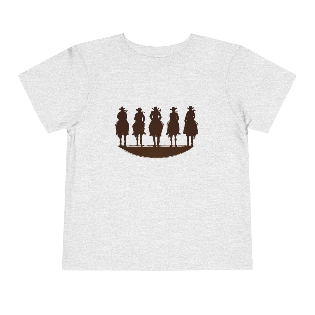 Cowboy Silhouette - Toddler Short Sleeve Tee