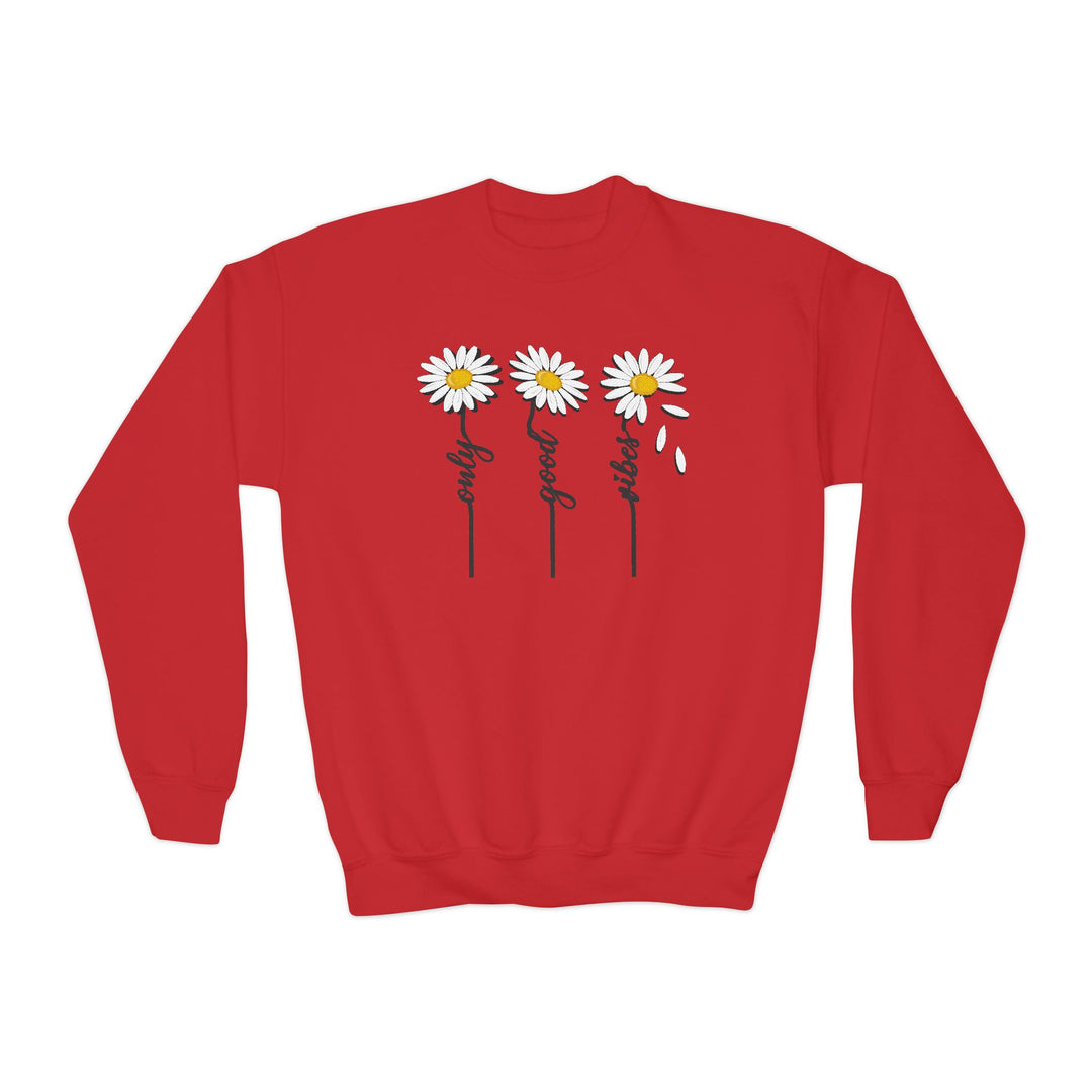 Only Good Vibes - Youth Crewneck Sweatshirt
