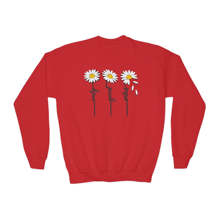 Only Good Vibes - Youth Crewneck Sweatshirt