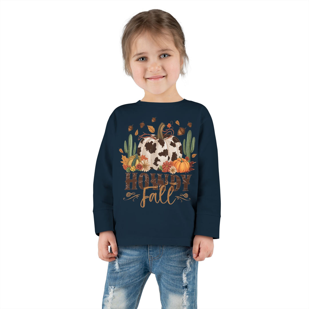 Howdy Fall - Toddler Long Sleeve Tee