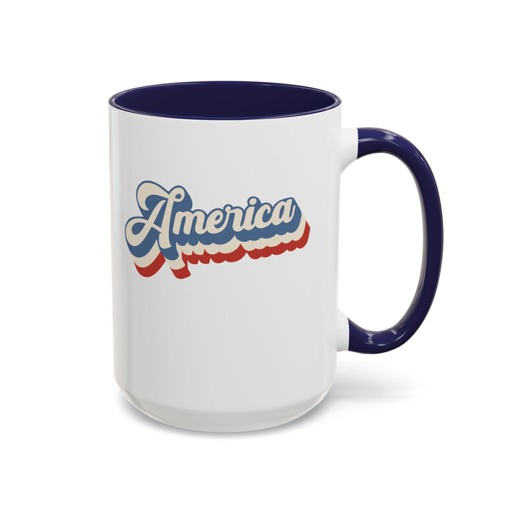 Retro America - Accent Coffee Mug (11, 15oz)