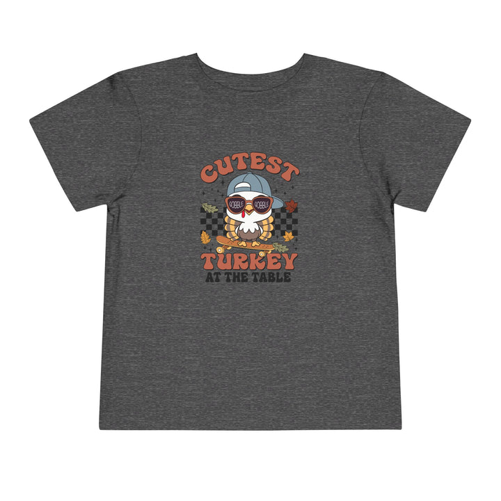 Cutest Turkey Boys - Toddler Short Sleeve Tee