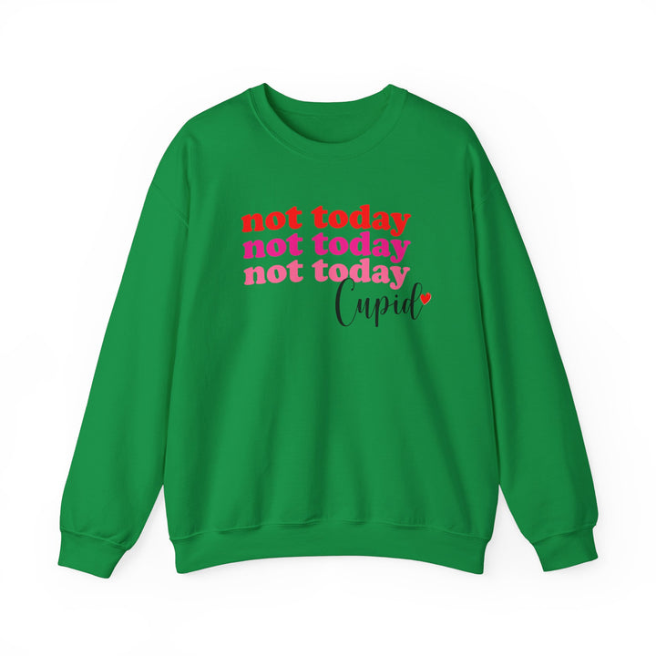 Not Today Cupid - Unisex Heavy Blend™ Crewneck Sweatshirt