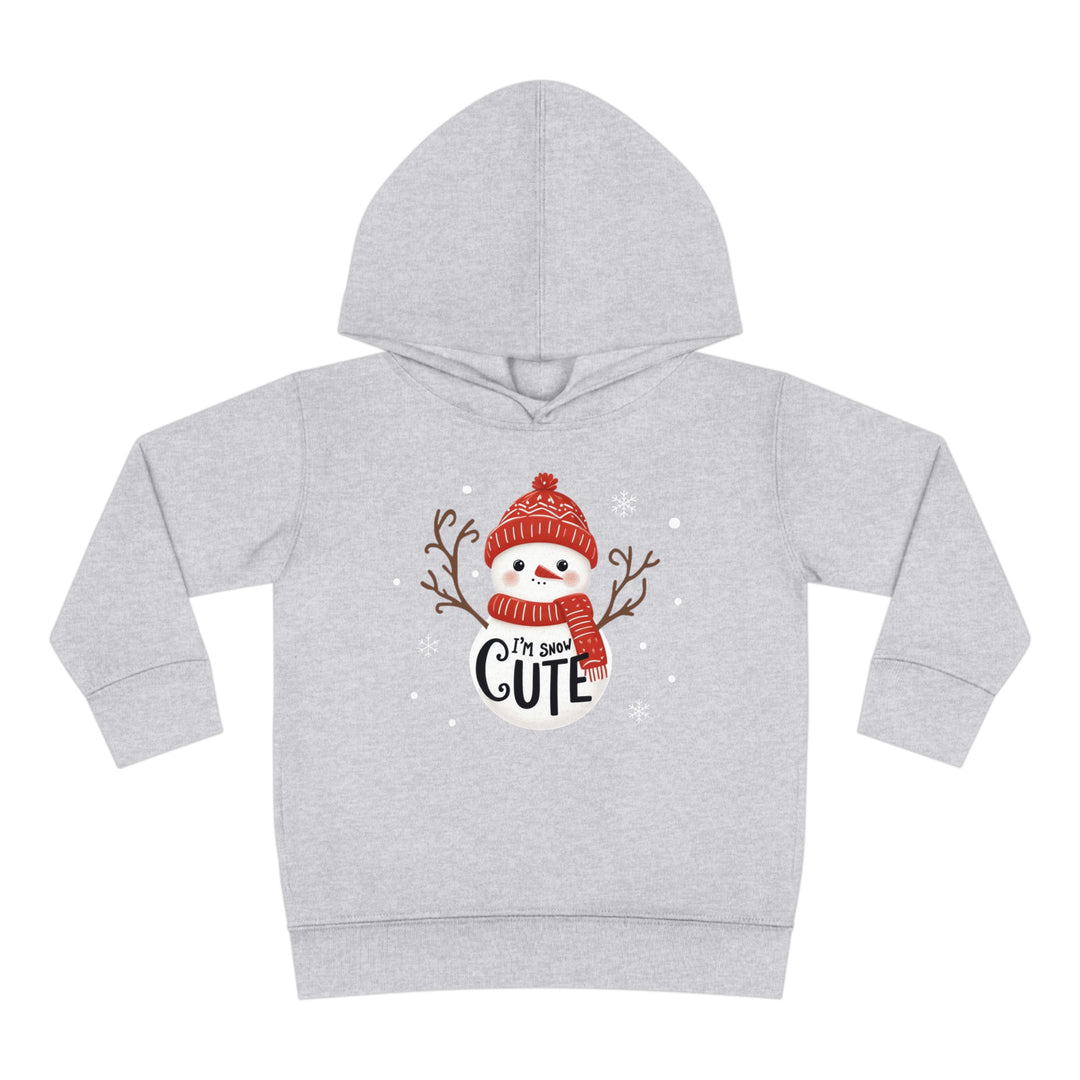 Snow Cute - Toddler Pullover Fleece Hoodie