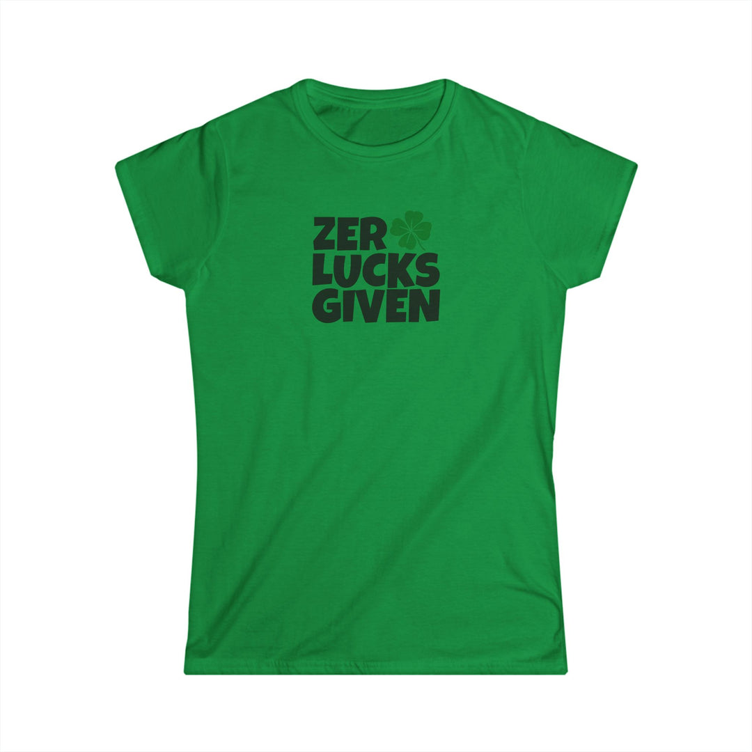 Zero Lucks Given - Women's Softstyle Tee