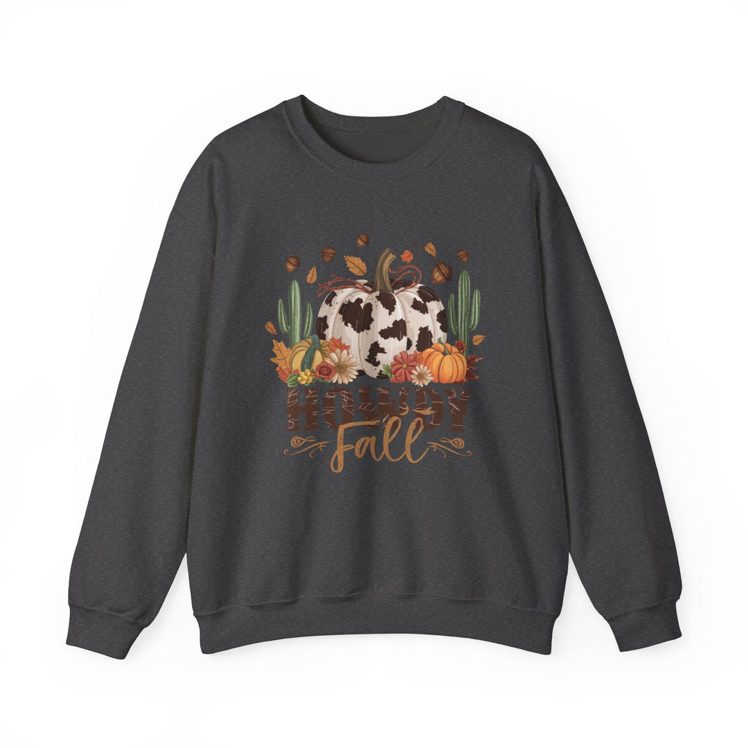 Howdy Fall - Unisex Heavy Blend™ Crewneck Sweatshirt