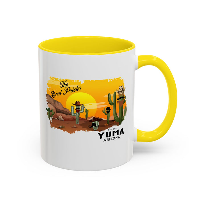Local Pricks - Accent Coffee Mug (11, 15oz)