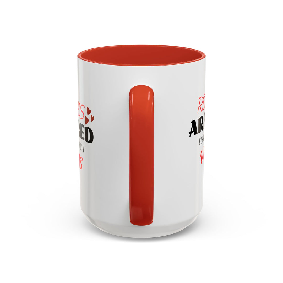 Blah Blah Blah Wine - Accent Coffee Mug (11, 15oz)