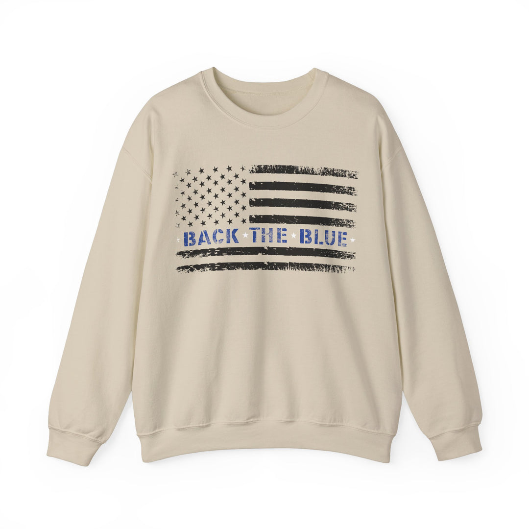 Back The Blue - Unisex Heavy Blend™ Crewneck Sweatshirt