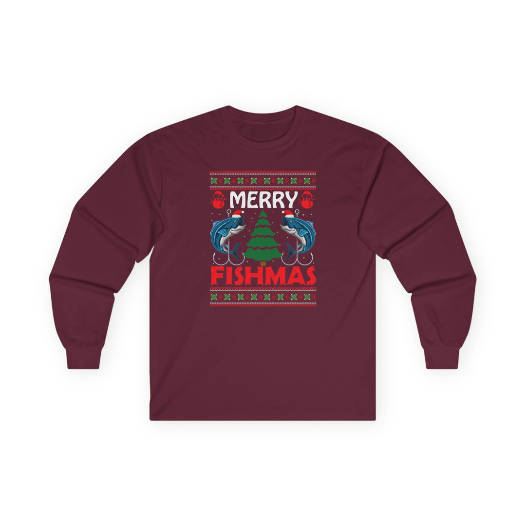 Merry Fishmas - Unisex Ultra Cotton Long Sleeve Tee