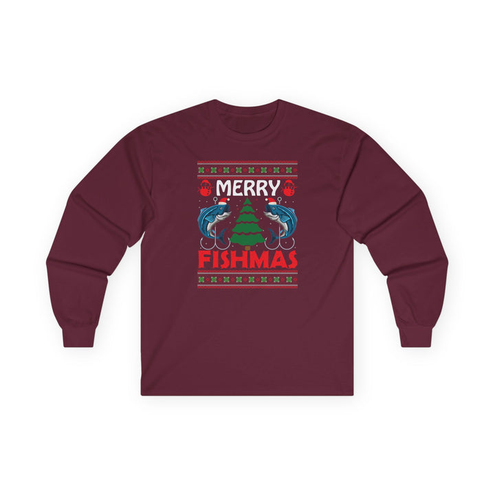 Merry Fishmas - Unisex Ultra Cotton Long Sleeve Tee