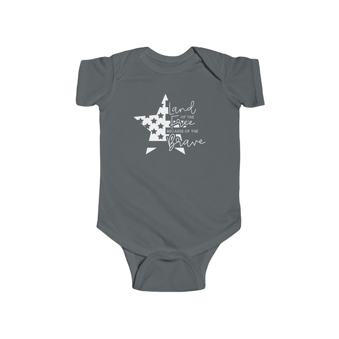 Land Of The Free - Infant Fine Jersey Bodysuit