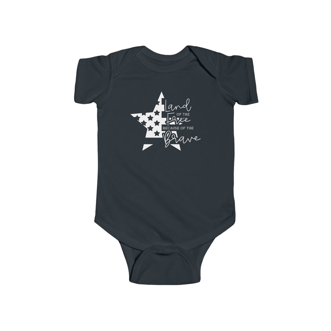 Land Of The Free - Infant Fine Jersey Bodysuit