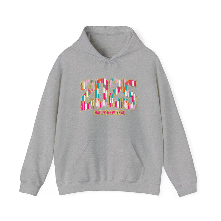 2025 Happy New Year - Unisex Heavy Blend™ Hooded Sweatshirt