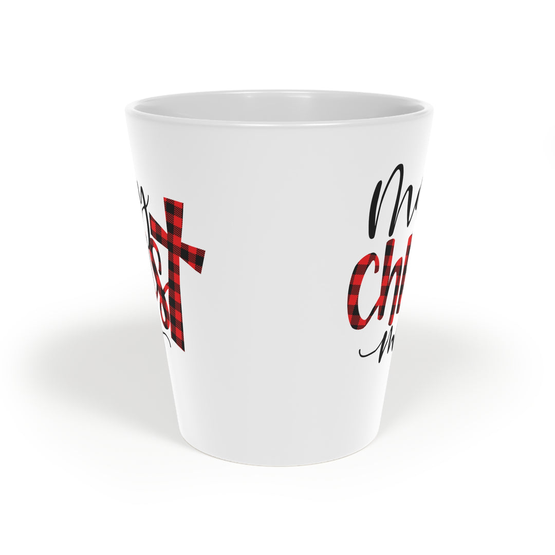 Merry Christ Mas - Latte Mug, 12oz