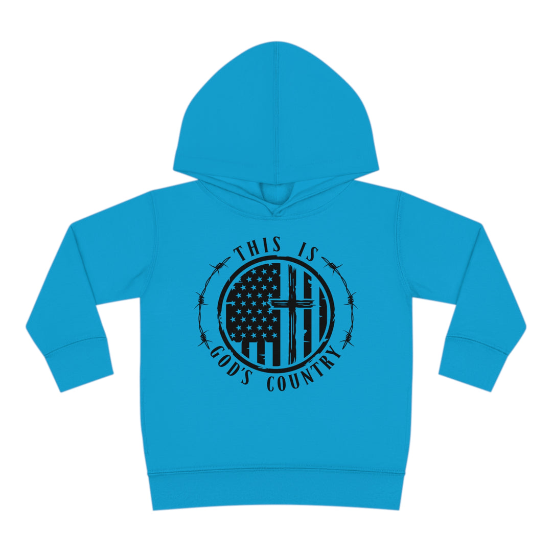 Gods Country - Toddler Pullover Fleece Hoodie