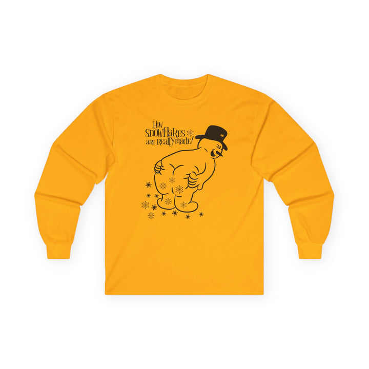 How Snowflakes Are Made - Unisex Ultra Cotton Long Sleeve Tee