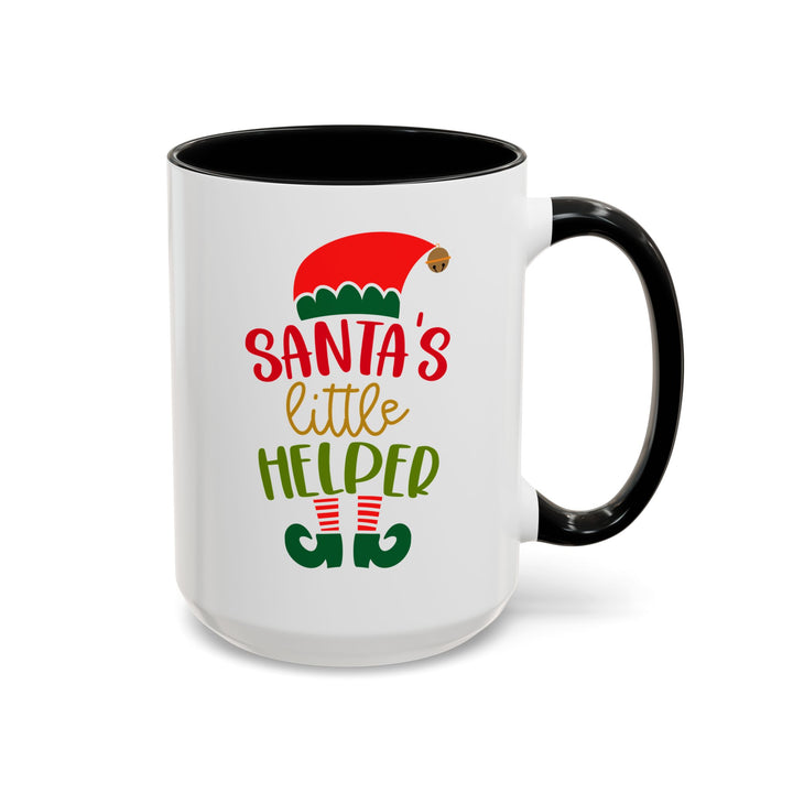Santa's Little Helper - Accent Coffee Mug (11, 15oz)