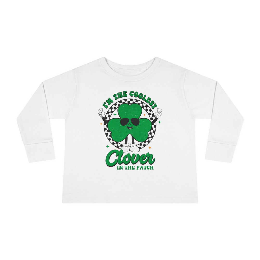 Coolest Clover - Toddler Long Sleeve Tee