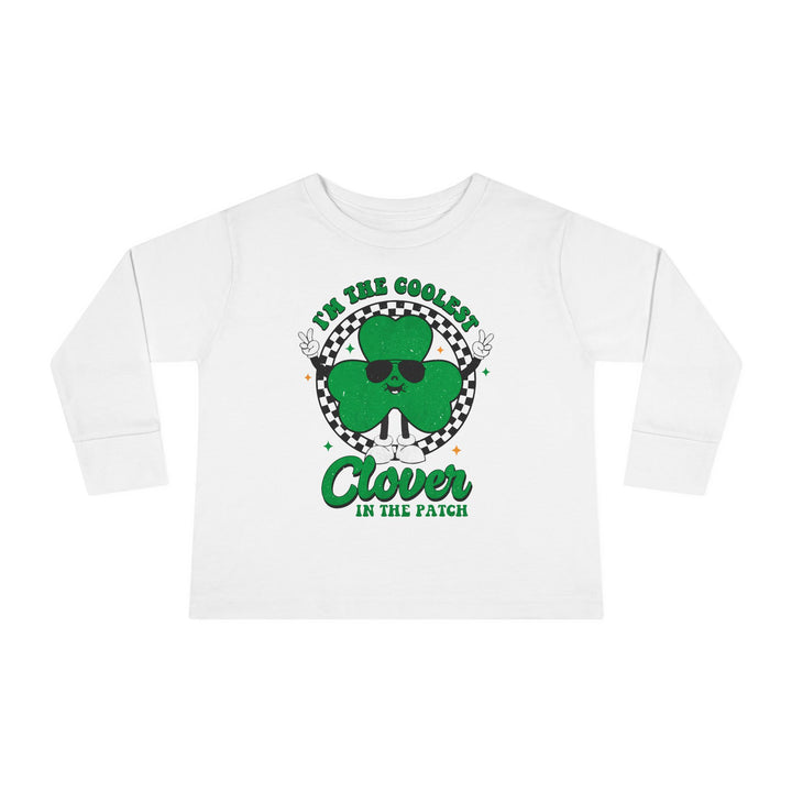 Coolest Clover - Toddler Long Sleeve Tee