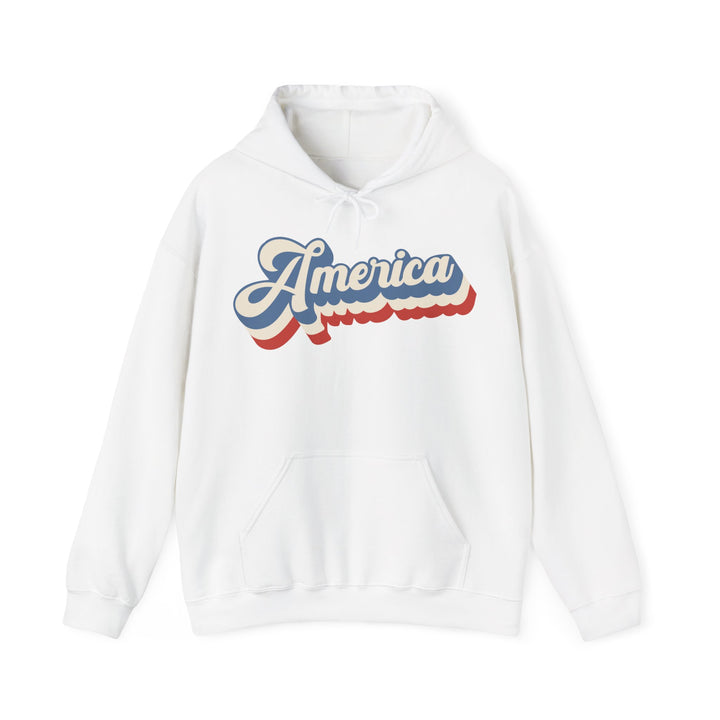Retro America - Unisex Heavy Blend™ Hooded Sweatshirt