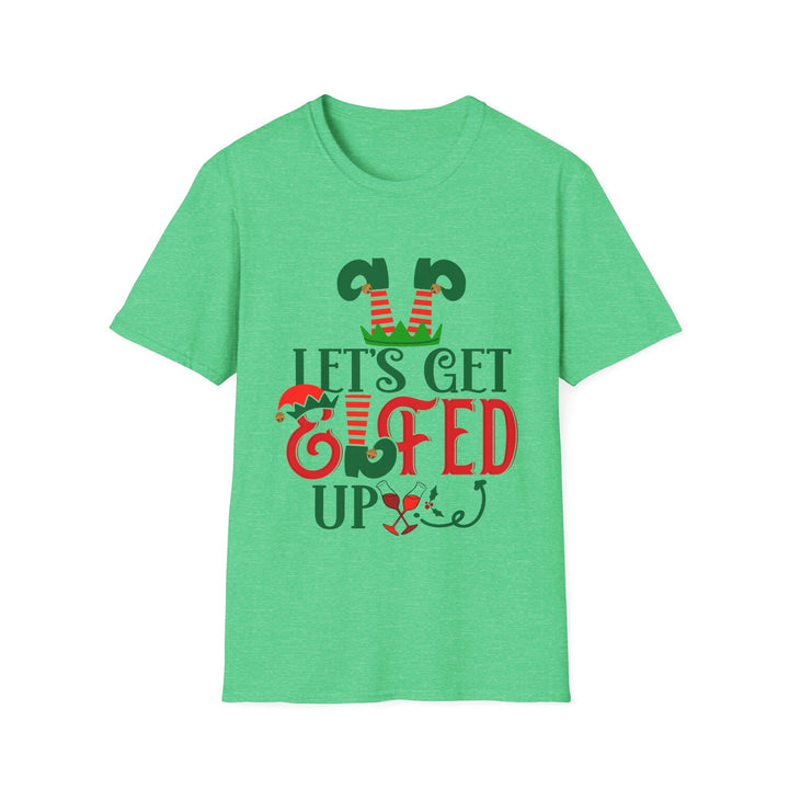Let's Get Elfed Up - Unisex Softstyle T-Shirt