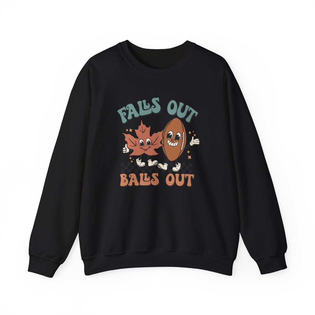 Falls Out Balls Out - Unisex Heavy Blend™ Crewneck Sweatshirt
