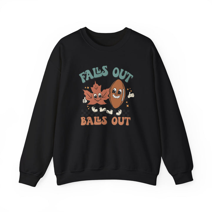 Falls Out Balls Out - Unisex Heavy Blend™ Crewneck Sweatshirt
