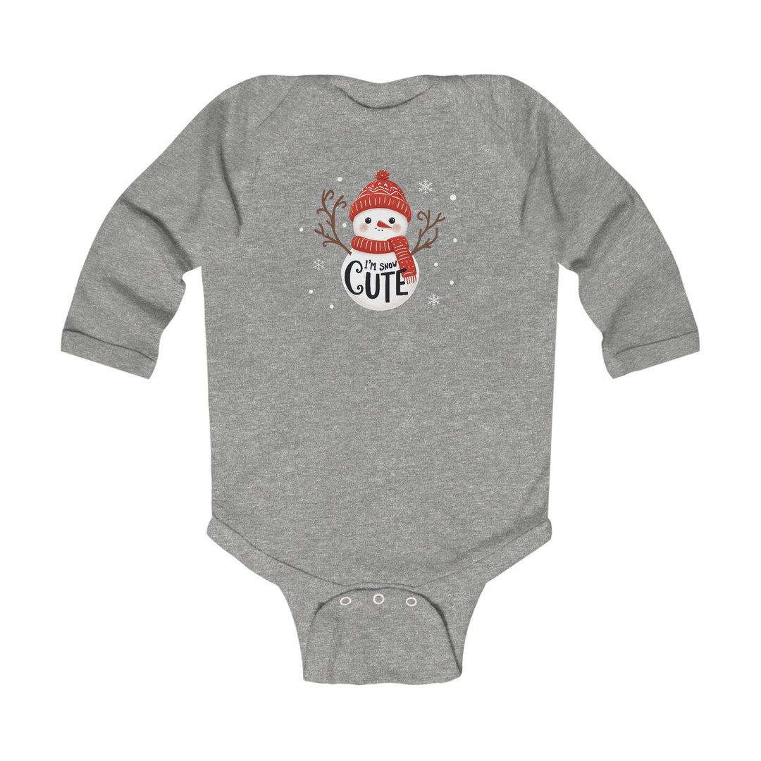 Snow Cute - Infant Long Sleeve Bodysuit