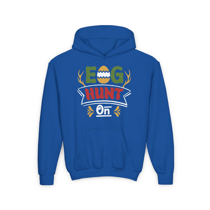 Egg Hunt - Youth Heavy Blend Hooded Sweatshirt