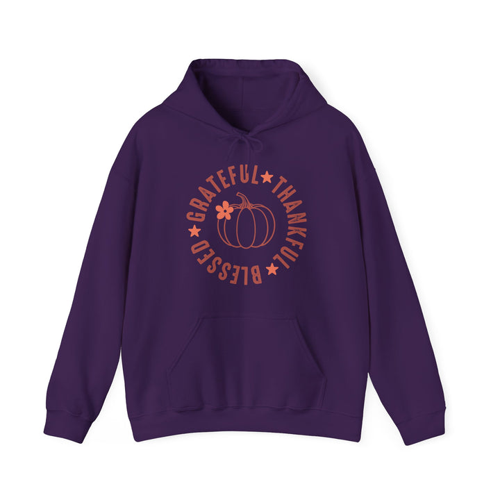 Grateful Thankful Blessed - Unisex Heavy Blend™ Hooded Sweatshirt