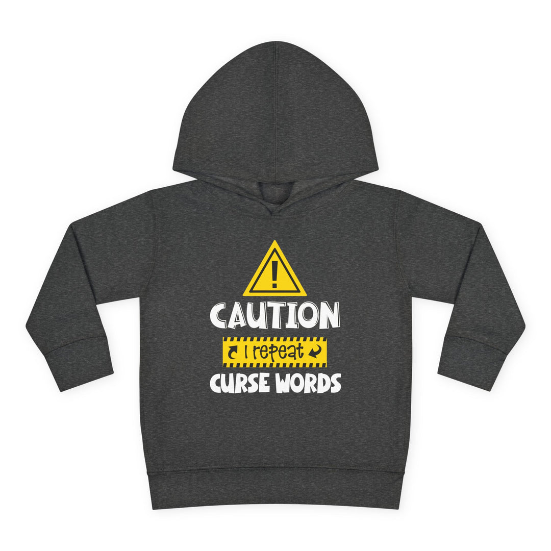 Caution - Toddler Pullover Fleece Hoodie