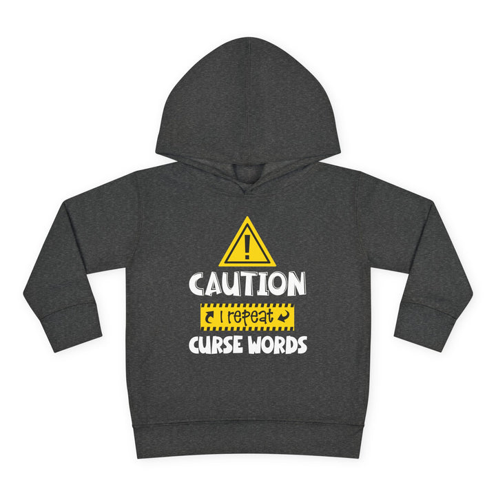 Caution - Toddler Pullover Fleece Hoodie