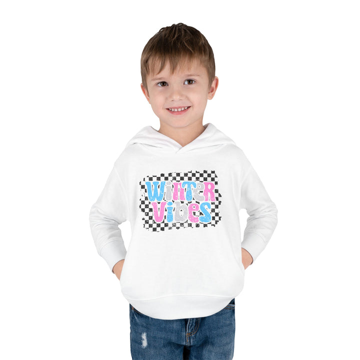 Winter Vibes - Toddler Pullover Fleece Hoodie