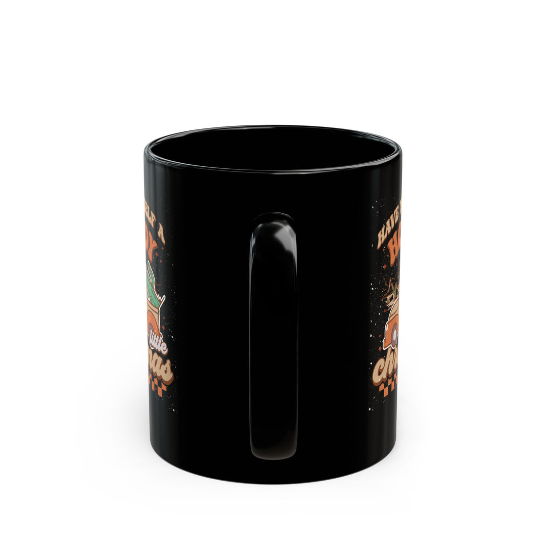 Howdy Christmas - Black Mug (11oz, 15oz)