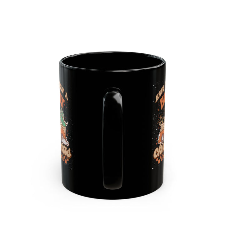 Howdy Christmas - Black Mug (11oz, 15oz)