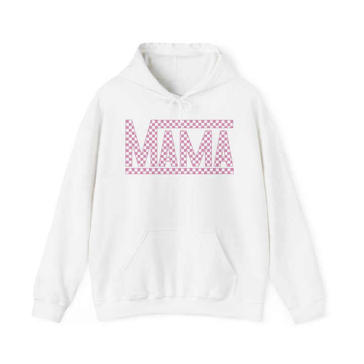 Pink Check Mama - Unisex Heavy Blend™ Hooded Sweatshirt