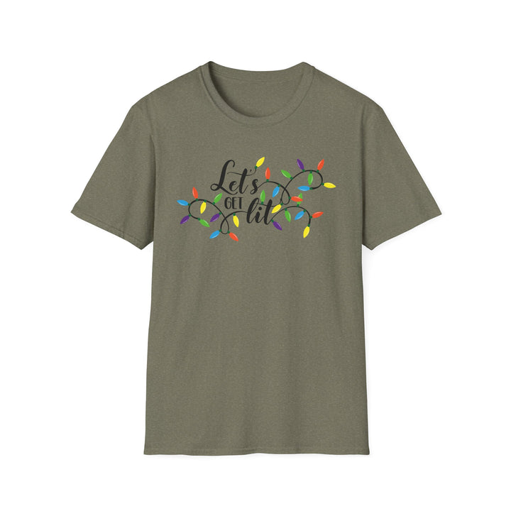 Let's Get Lit - Unisex Softstyle T-Shirt