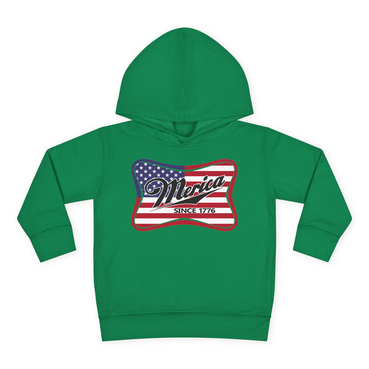Merica - Toddler Pullover Fleece Hoodie