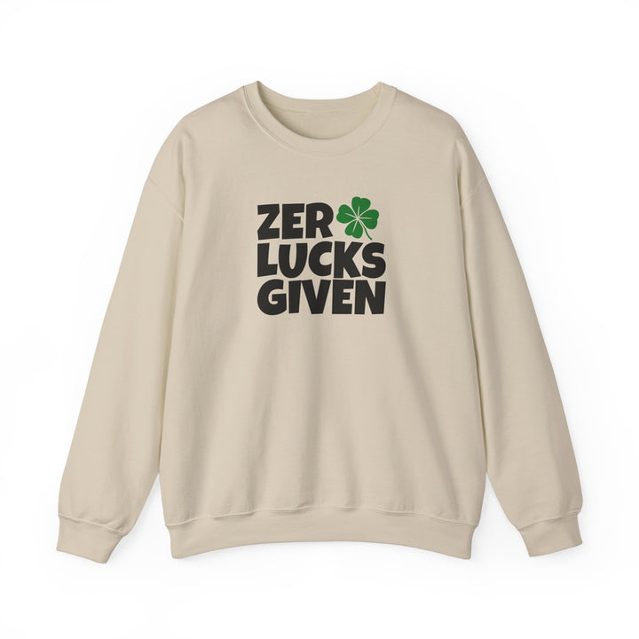 Zero Lucks Given - Unisex Heavy Blend™ Crewneck Sweatshirt