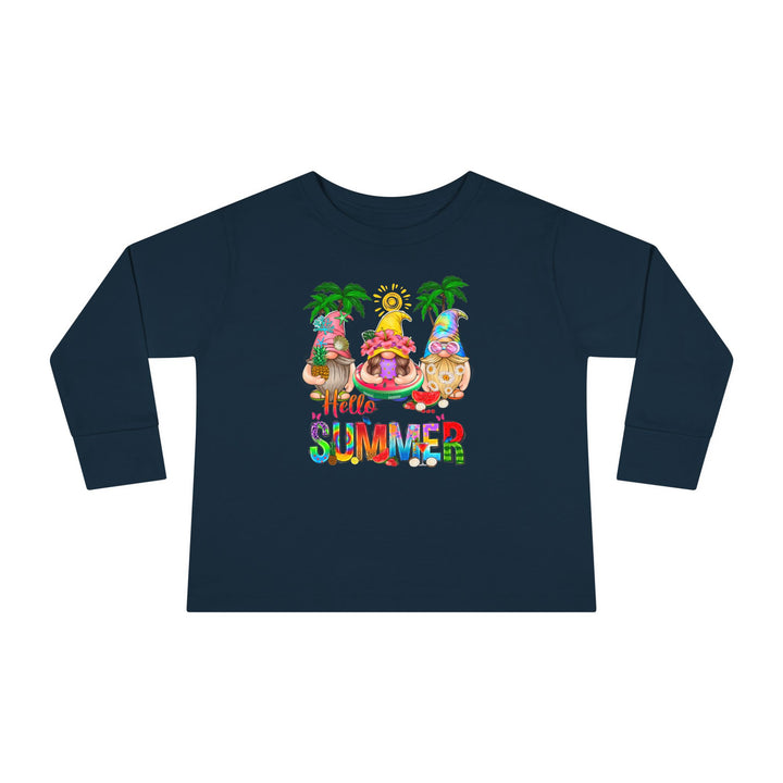 Summer Gnomes - Toddler Long Sleeve Tee