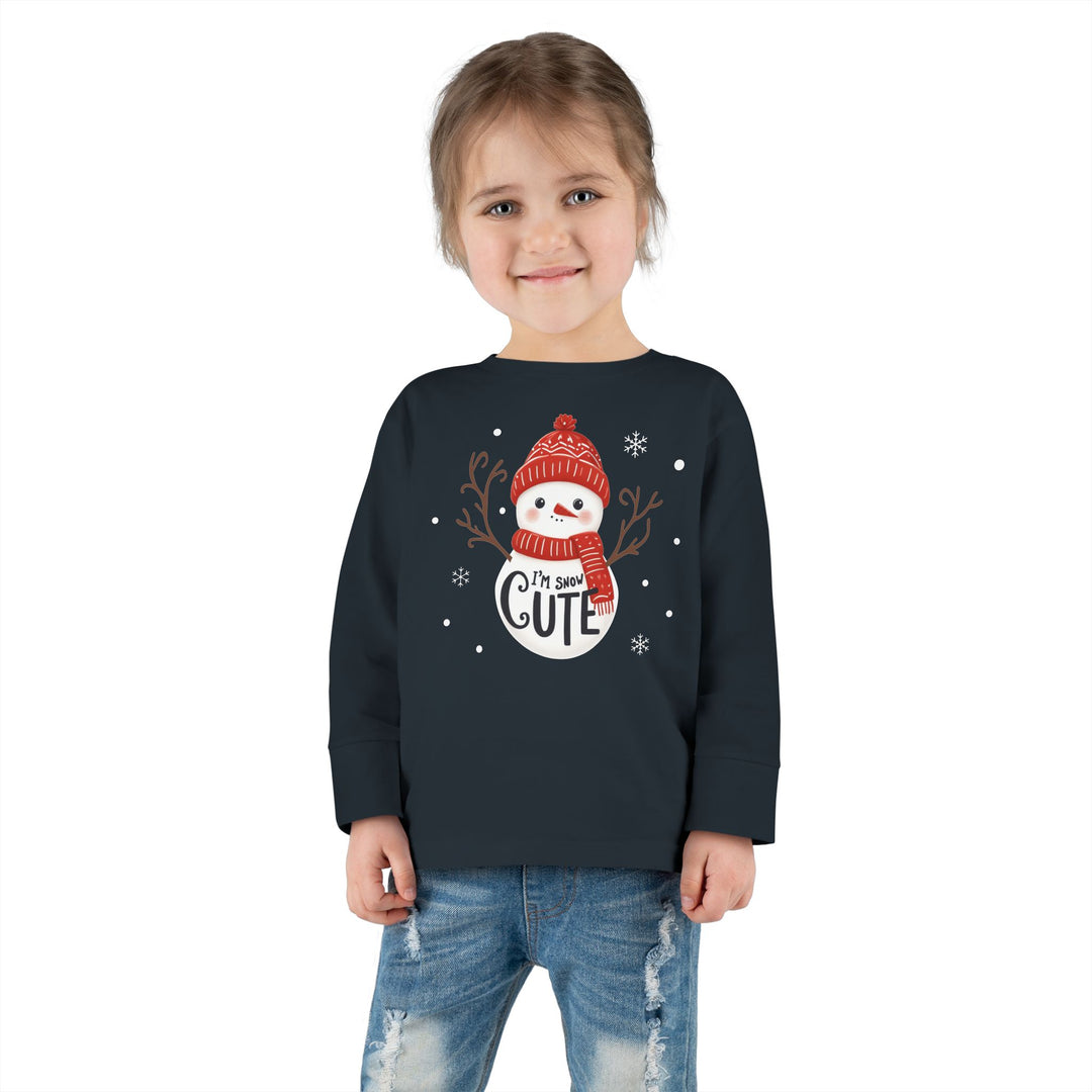 Snow Cute - Toddler Long Sleeve Tee