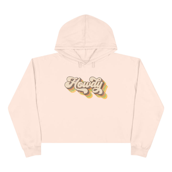 Howdy - Crop Hoodie
