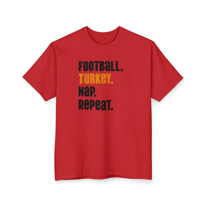 Football Turkey Nap Repeat - Unisex Ultra Cotton® Tall T-Shirt