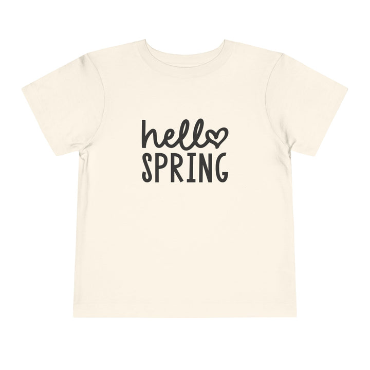 Hello Spring - Toddler Short Sleeve Tee