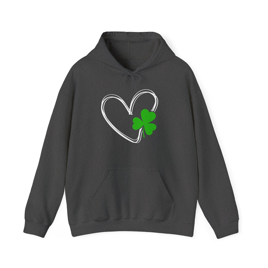 Heart & Clover - Unisex Heavy Blend™ Hooded Sweatshirt