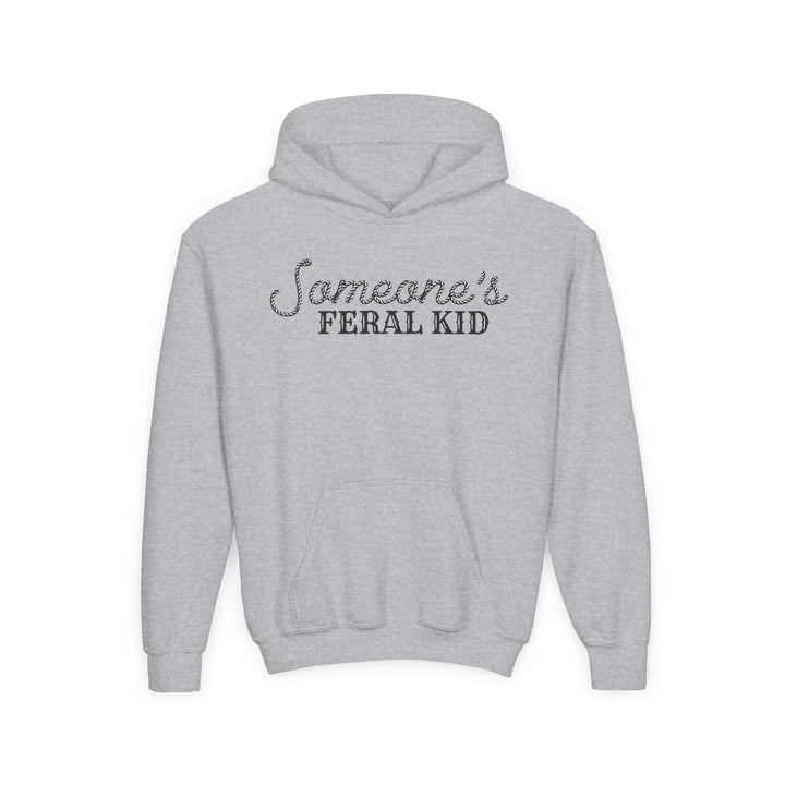 Someone's Feral Kid - Youth Heavy Blend Hooded Sweatshirt