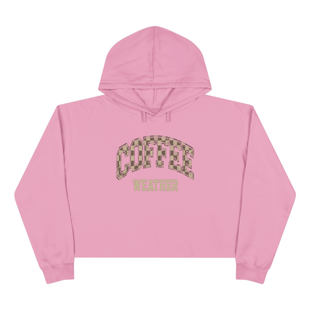 Coffee Weather - Crop Hoodie